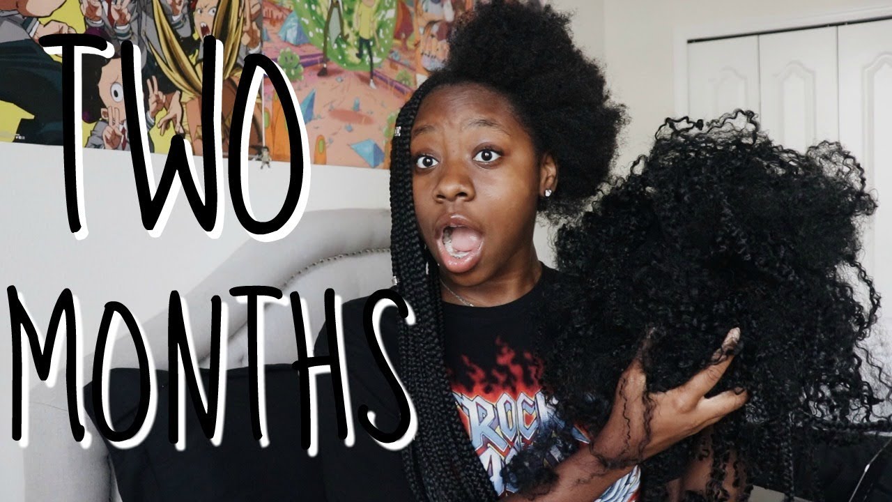 TAKING DOWN 2 MONTH OLD BRAIDS!!