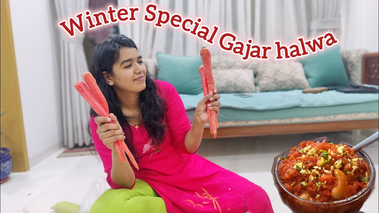 Gajar ka Halwa at midnight Craving😋 #gajarkahalwa #sweet #halwa