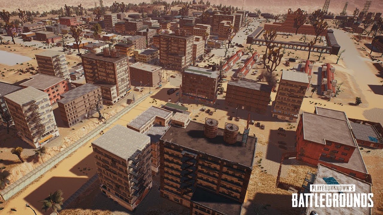 NEW PUBG DESERT MAP!