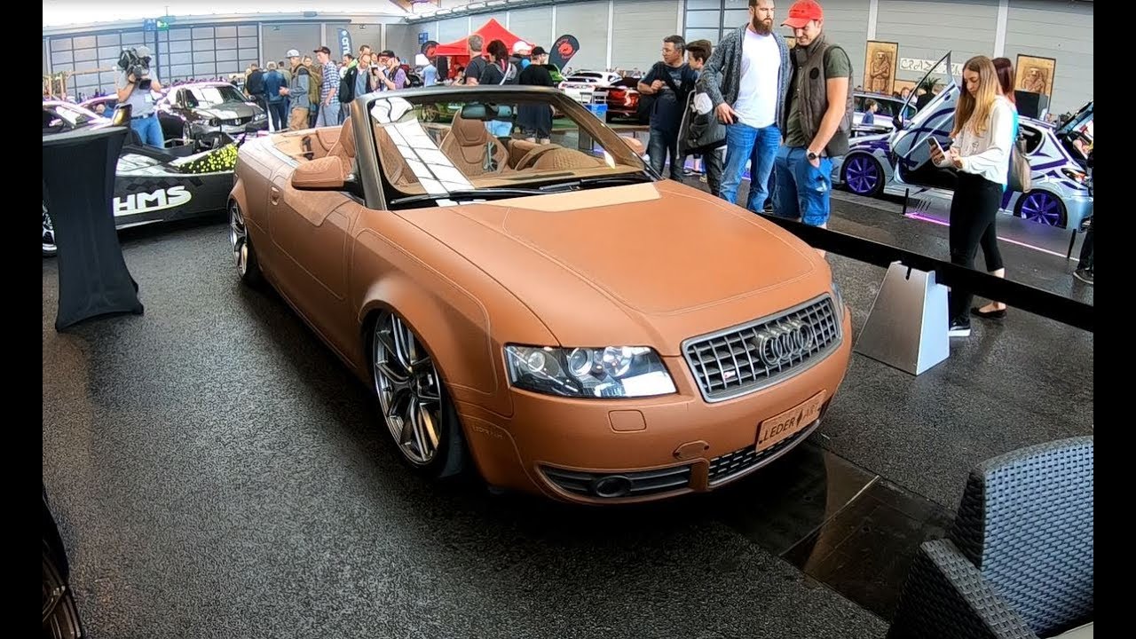 AUDI S4 (B6) CABRIOLET LEDER ART FULL LEATHER TUNING SHOW CAR BBS WHEELS WALKAROUND + INTERIOR