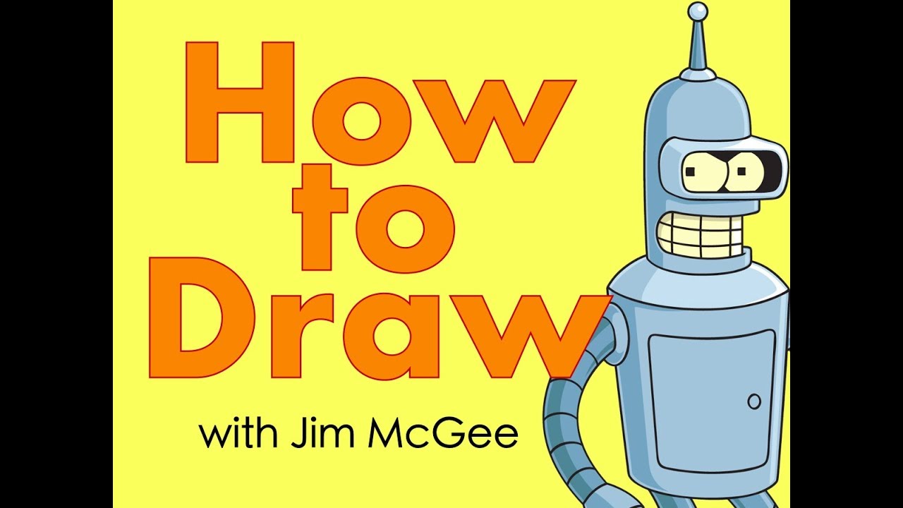 How to Draw Bender from Futurama