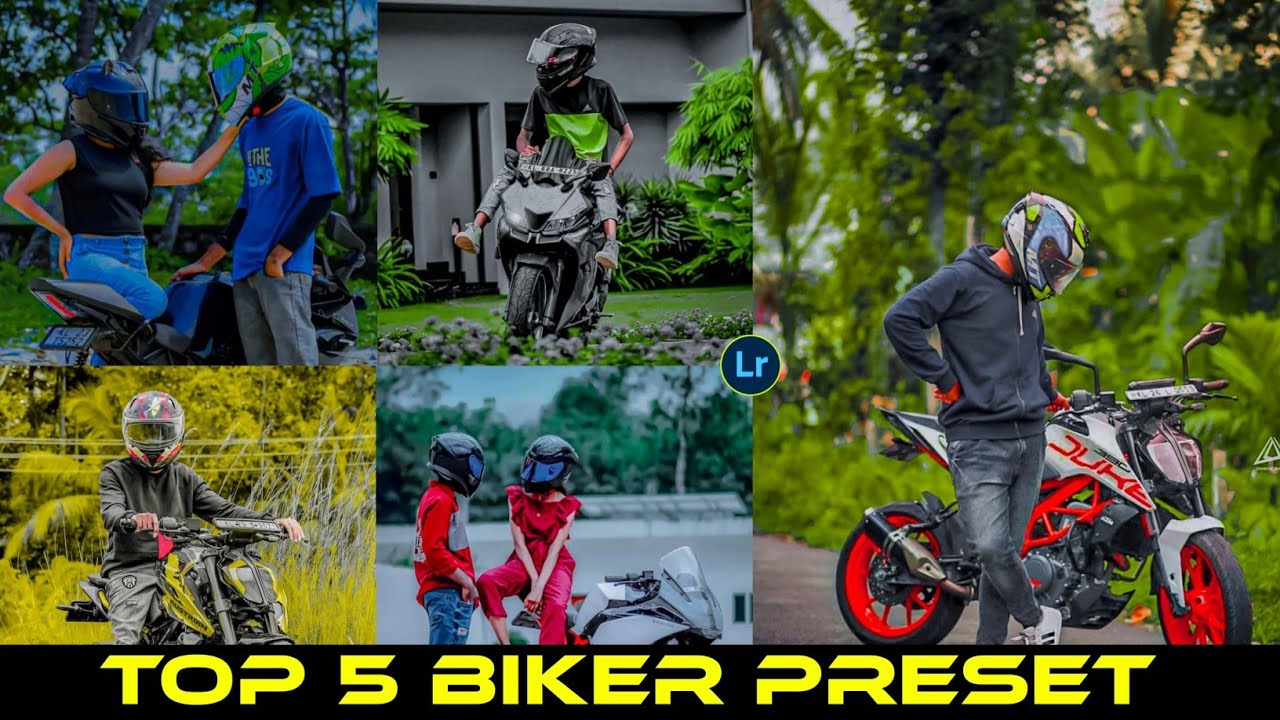 Top 5 biker presets for lightroom mobile | Lightroom presets free download | Lightroom presets
