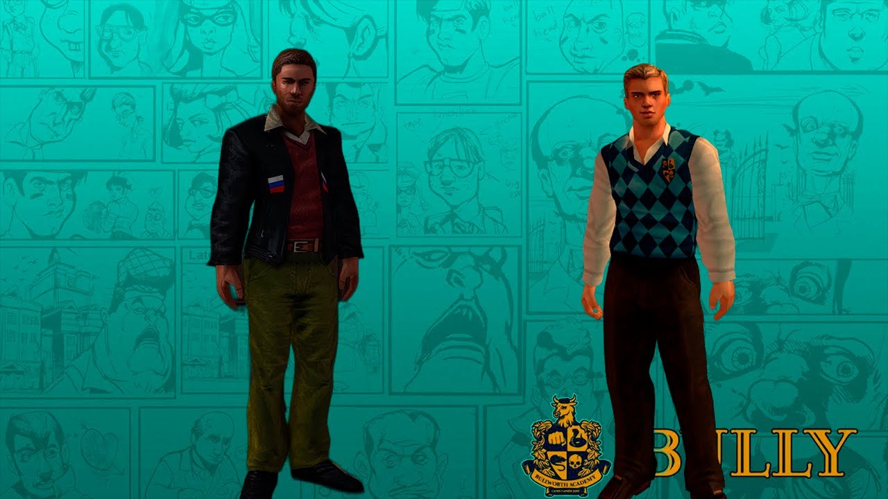Bully SE: Maxim Askarov (aggressive version) vs Derby Harrington (full boss)
