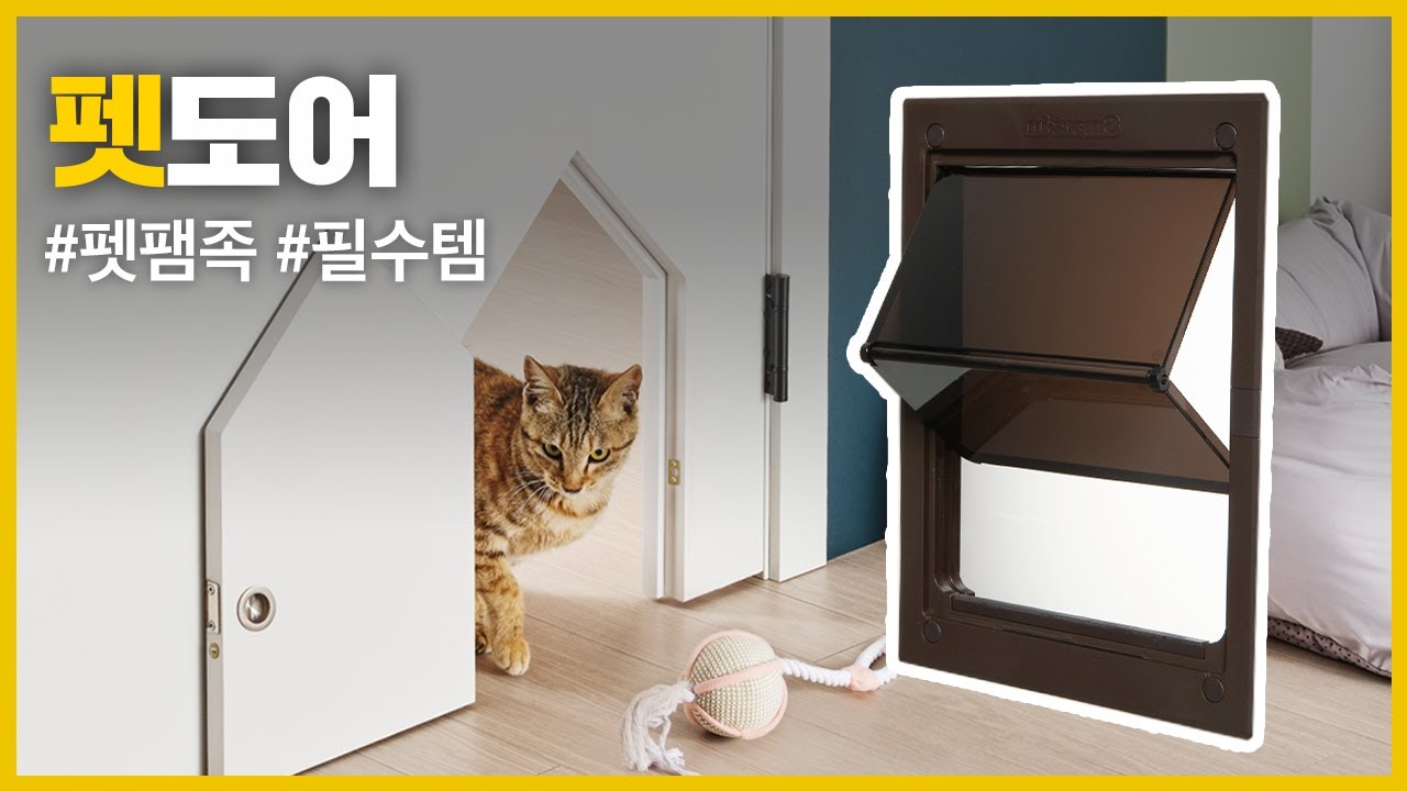 [영림] 반려동물과 반려인을 위한 펫도어 출시!🐶🐱 펫팸족을 위한 인테리어 필수템 (세로)