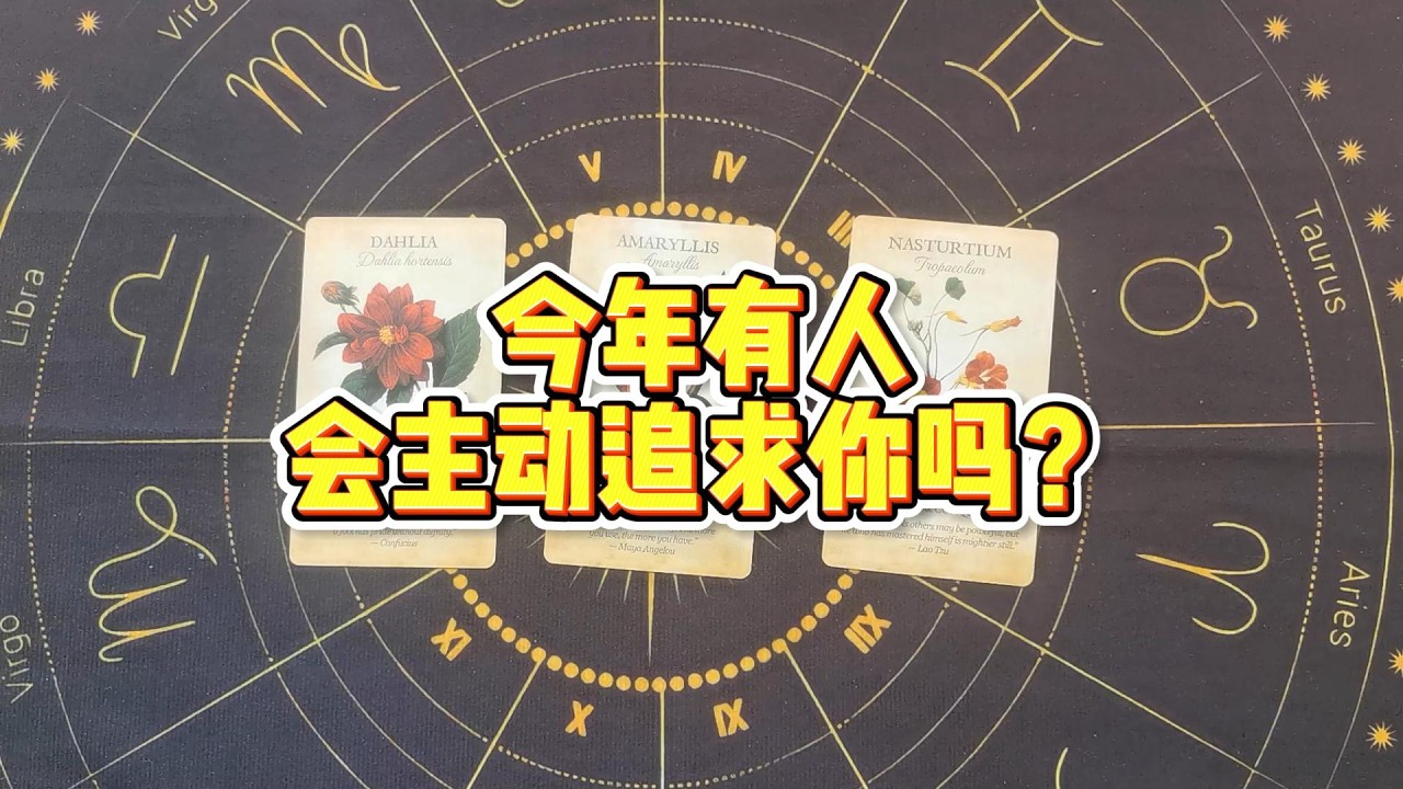 【塔羅牌占卜】今年有人会主动追求你吗？