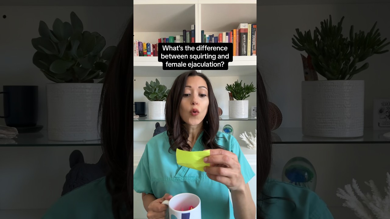 What&rsquo;s the difference between squirting and female ejaculate?  #doctor ￼