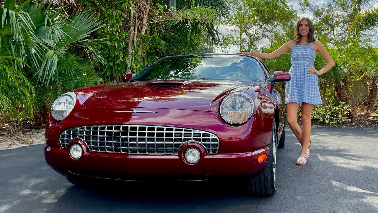 2004 Ford Thunderbird Deluxe Convertible - Only 21,991 Miles, Final Generation of the Thunderbird