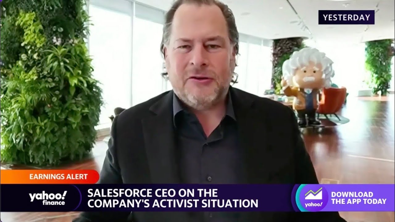 Salesforce CEO Marc Benioff talks activist investor battle, board nominees, and succession plans