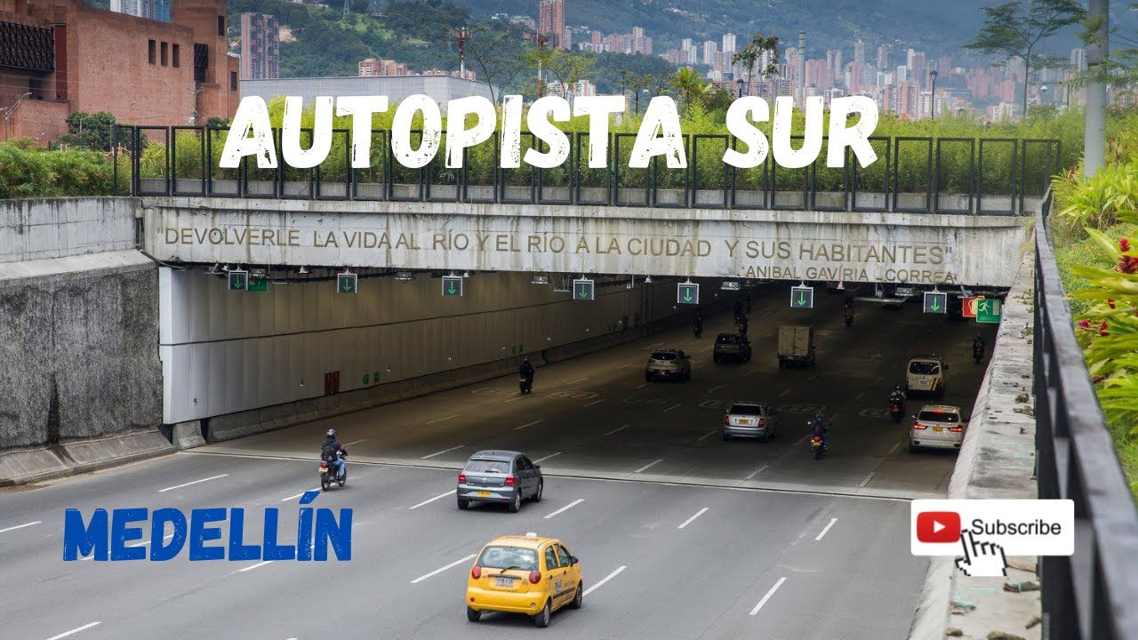 4K Medellín Autopista Sur desde Niquia hasta Caldas 🇨🇴 Sin Destino