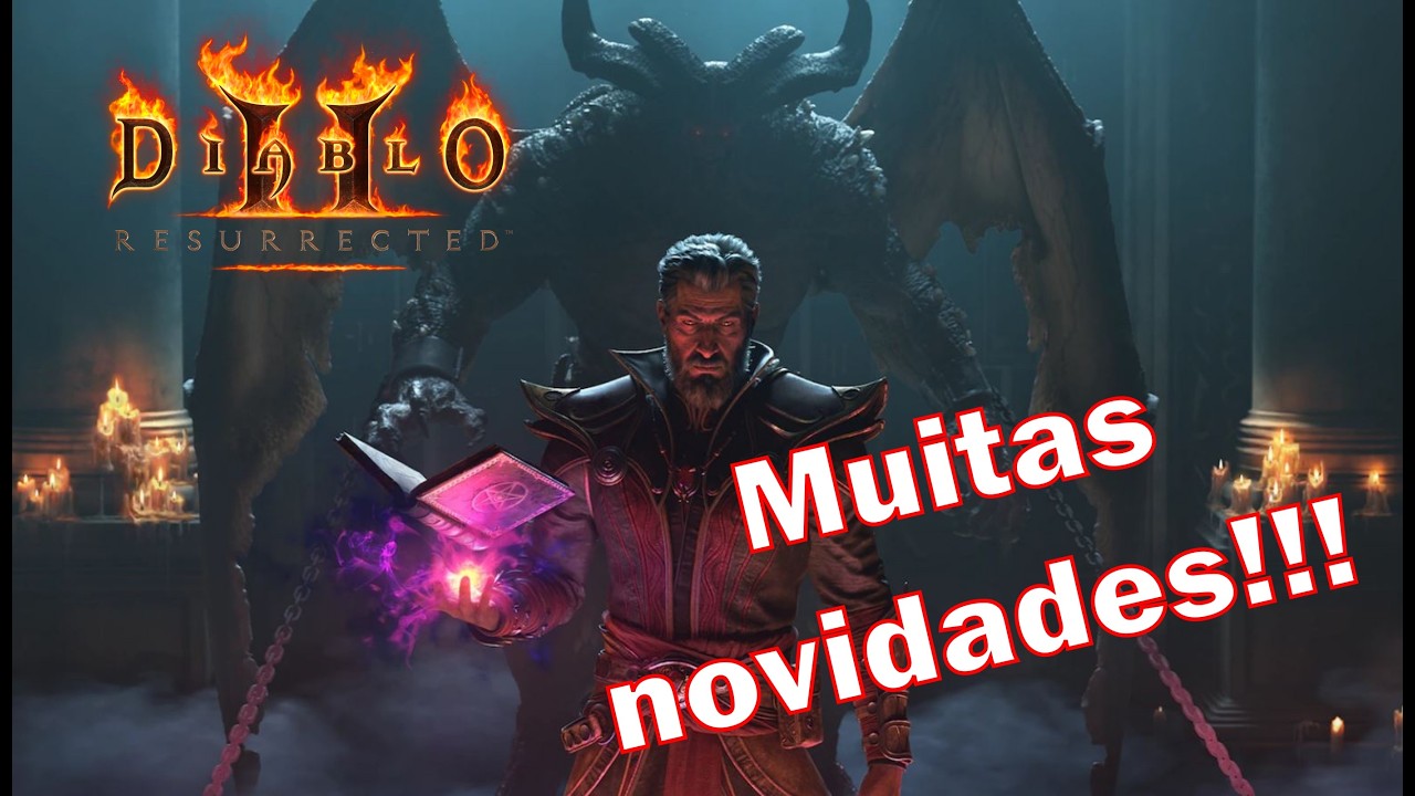 Diablo 2 Resurrected - Atualização insana com nova classe do Warlock!!!