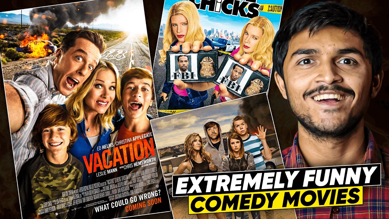 Top 7 Best Hollywood Comedy Movies in Hindi & English | Must-Watch Funny Films 😂🎬