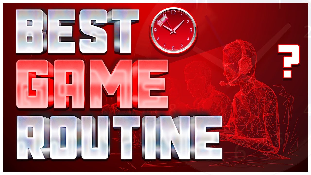 The Best Gaming Schedule ( Fastest Road to Pro Gamer )