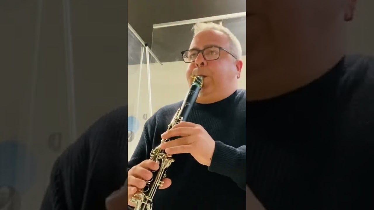 Ejercicio de picado. Clarinete. parte 1