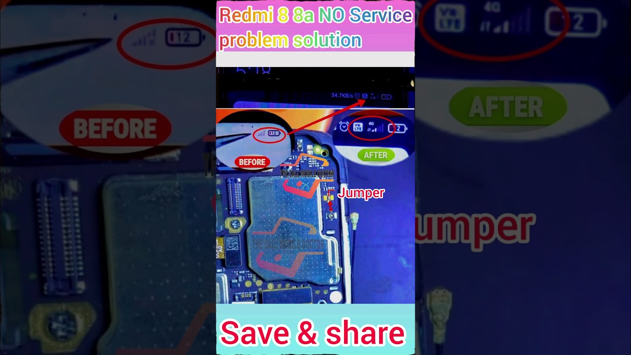 Redmi 8/ 8A No network Solution Something new knowledge, First time in youtube