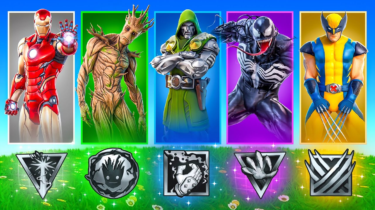 *СЛУЧАЙНОЕ* испытание с боссом Marvel в Fortnite!