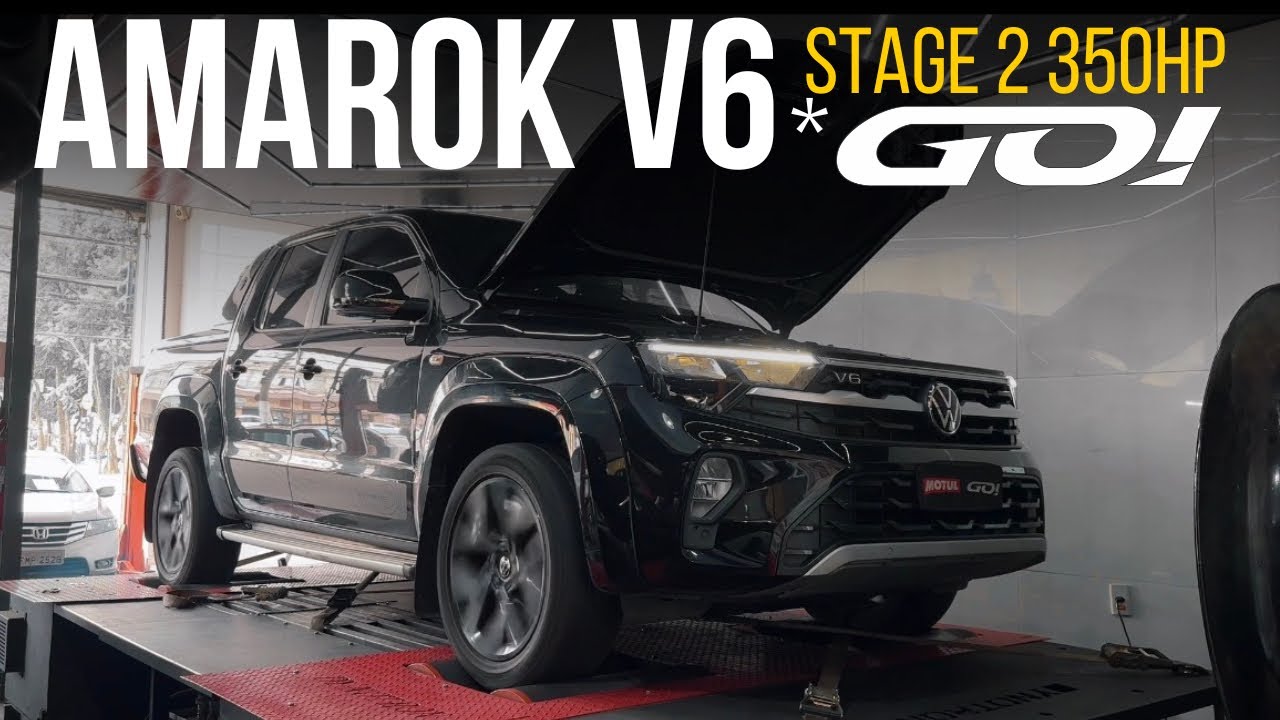 Volkswagen Amarok V6 0Km stage 2 com 350 cavalos 🔥