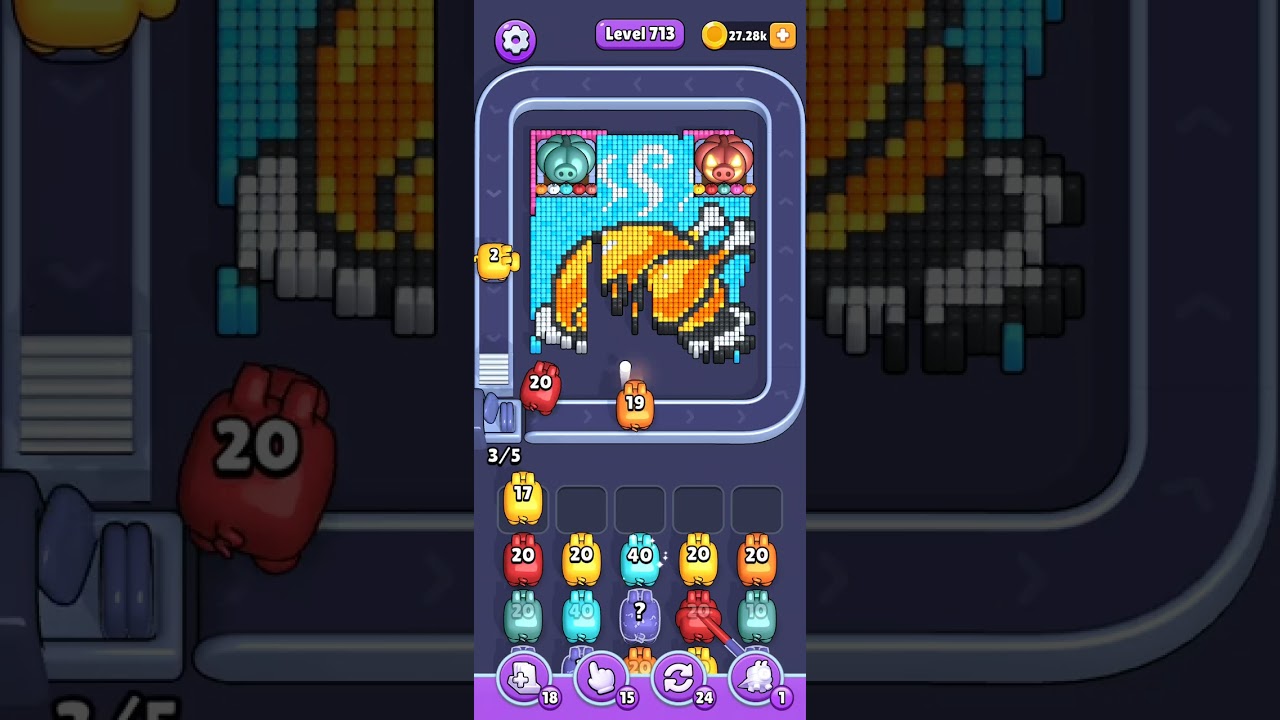 Pixel Flow level 713