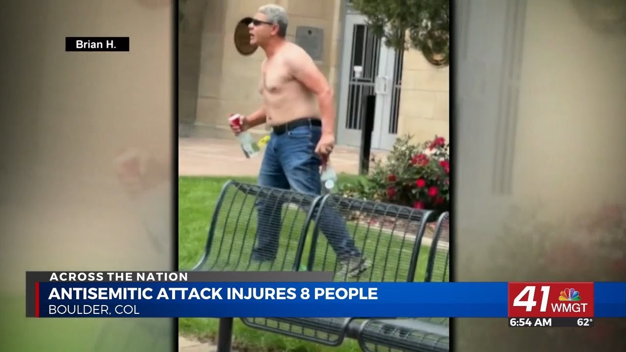 Man sets multiple people on fire at Pro-Israel gathering in Boulder, Colorado