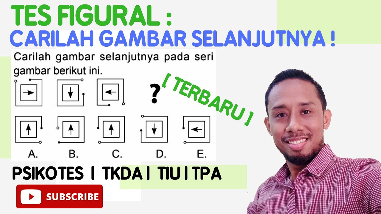 Menentukan Kelanjutan Gambar (TES FIGURAL) | PSIKOTES, TKDA PLTI, TIU, TPA.