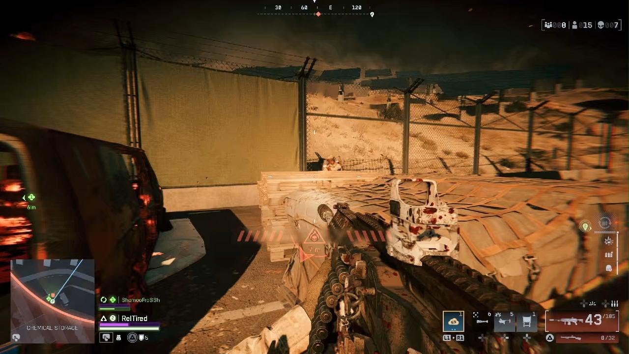 BF6 Ranked Redsec The M250 is a Beast ! 