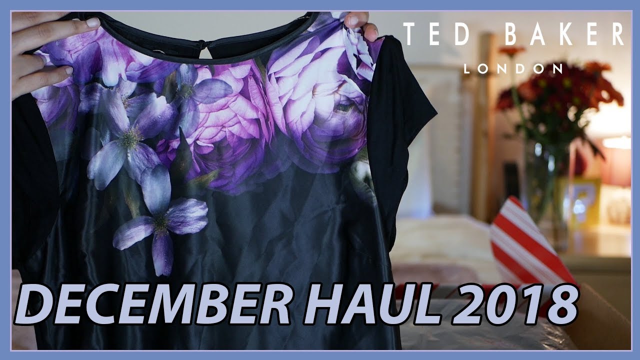 December Haul 2018 Ted Baker H&M Black Friday Sales