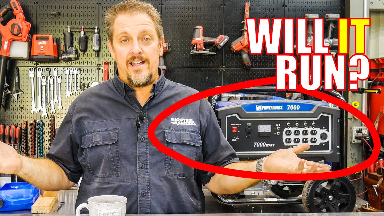 PowerHorse 7000 Generator Maintenance - Storm Ready [NORTHERN TOOL]