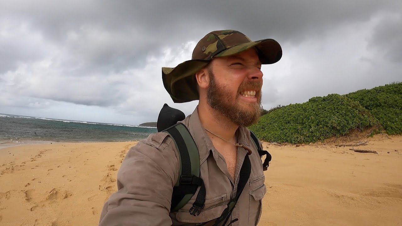 Kauai hiking, Mahaulepu heritage trail, South shore