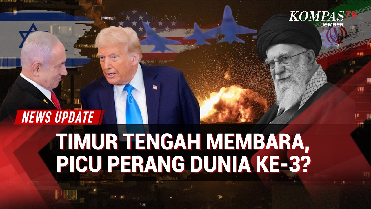 Sederet Fakta Serangan AS-Israel ke Iran! Picu Ketegangan Global, di Ambang Perang Dunia ke-3?