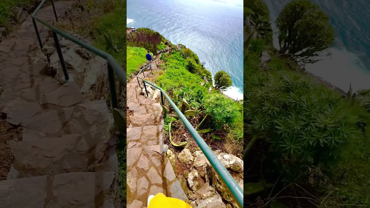 📍Raposeira Viewpoint (600m) - a breathtaking panoramic view of Madeira&rsquo;s coastline! #MadeiraIsland