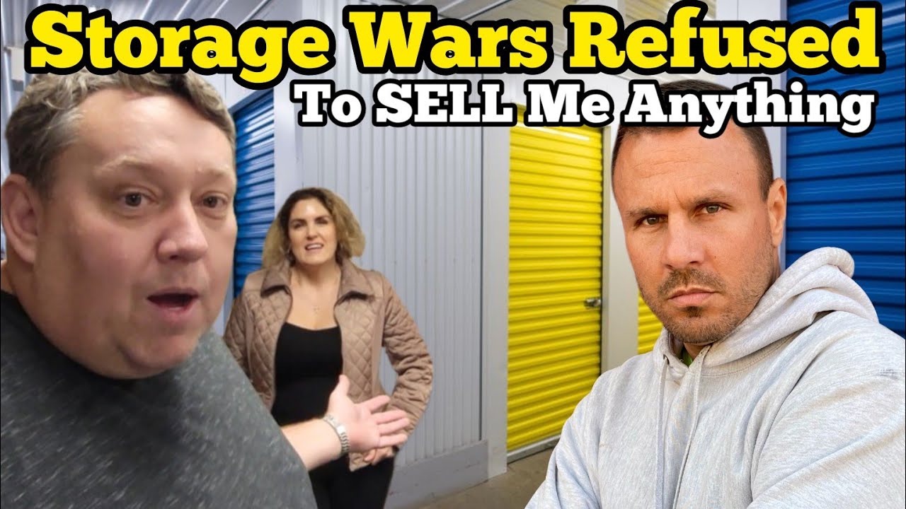 STORAGE WARS STAR REFUSES To Sell Me Anything @Bargainhuntersthrift