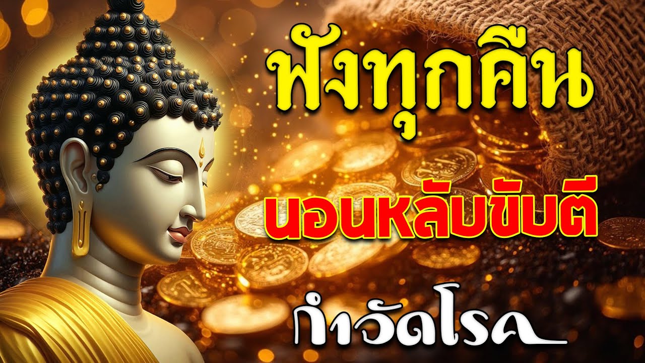 ปัญหาในการนอนหลับตอนกลางคืน ฟัง 1 ครั้ง นอนหลับฝันดี โชคดีจะมาหาคุณ ฟังจบชีวิตเปลี่ยน🌷🌷🌷