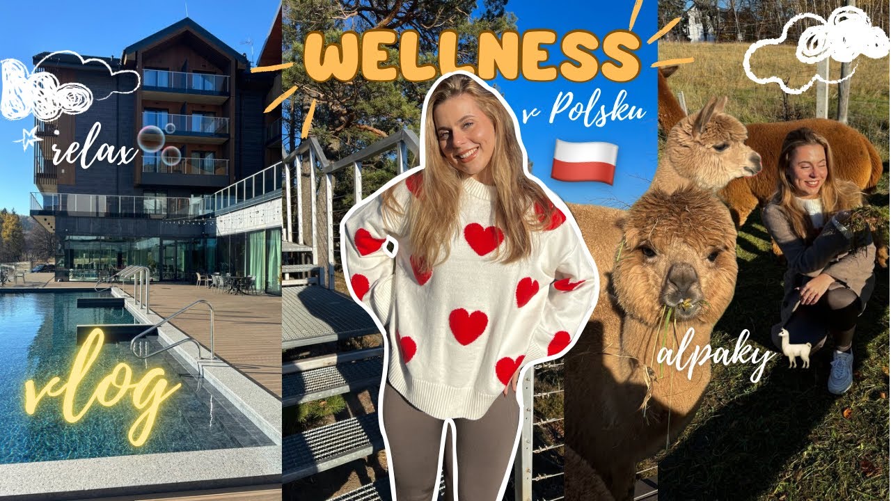 WELLNESS VLOG🧖🏽&zwj;♀️🇵🇱 - bylo toho dost, jedeme za odpočinkem do Polska | Lucy
