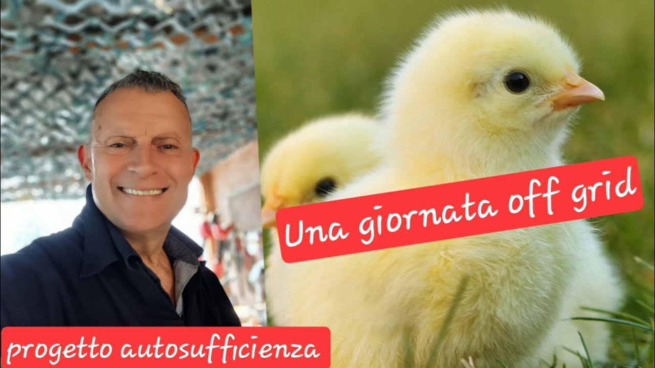 Una giornata off grid. Progetto autosufficienza