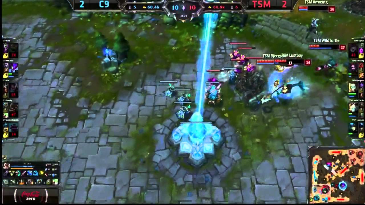 TSM Season Ending Fight ft. WildTurtle Quadra - TSM vs C9 Playoffs Final