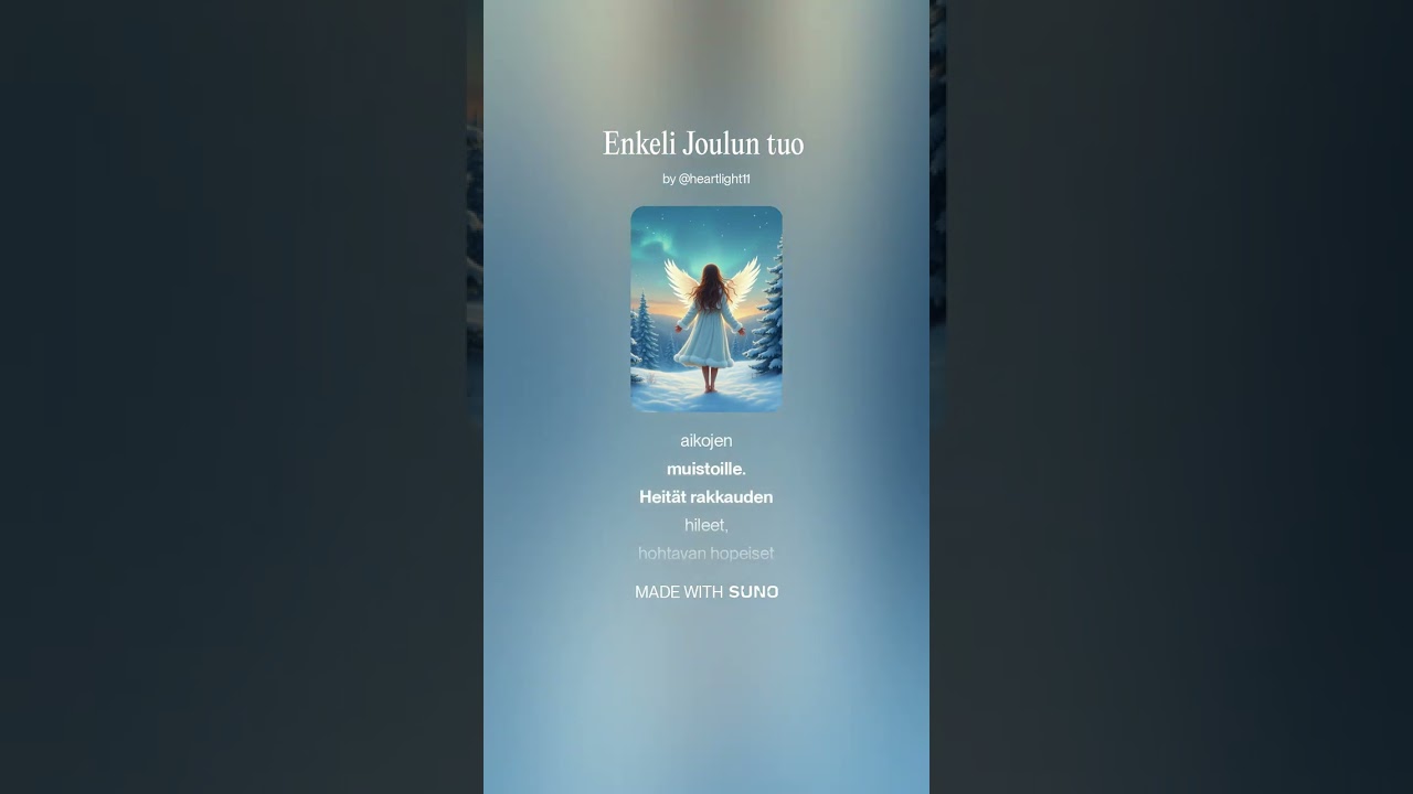 Enkeli Joulun tuo