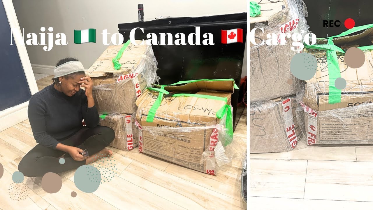 Received my 100kg Sea Cargo from Nigeria to Canada 🇨🇦. Unbox and review the shipping process