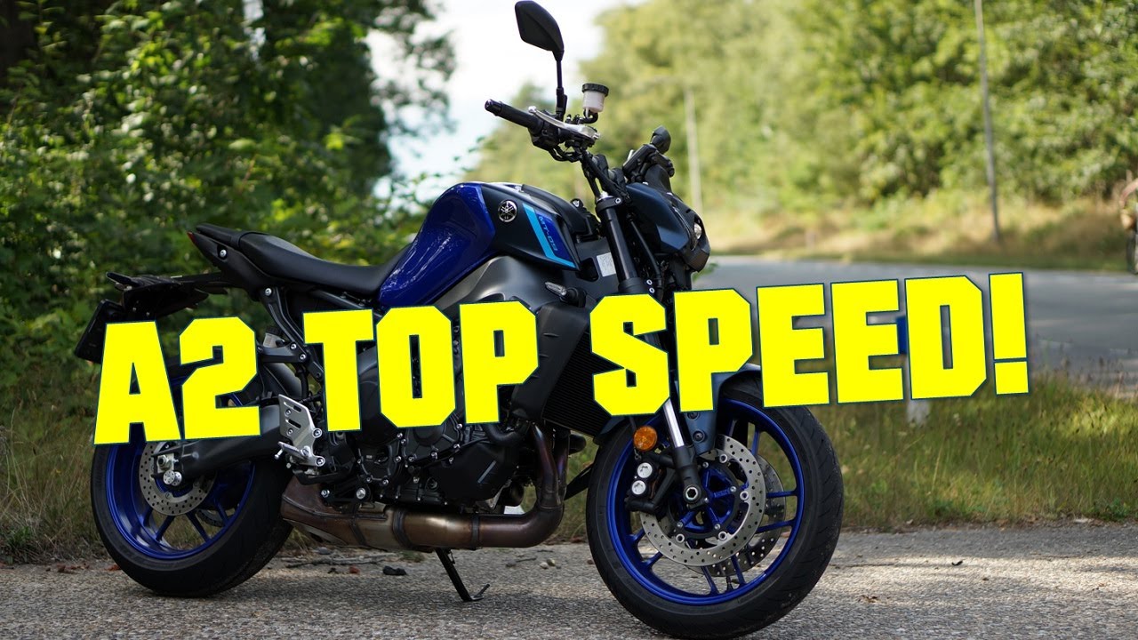 2022 YAMAHA MT-09 A2 35kW - TOP SPEED + GPS TOP SPEED