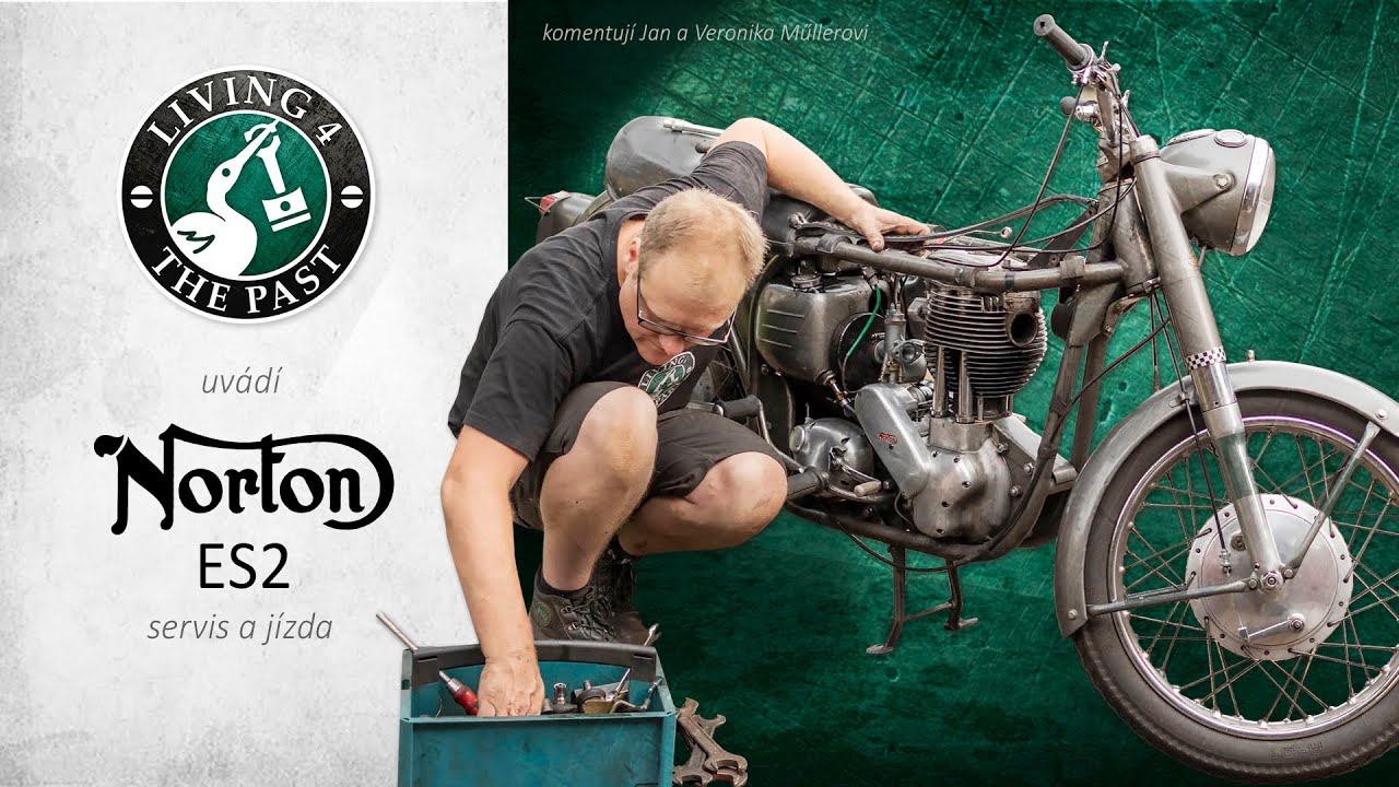 Norton ES2 - servis a jízda