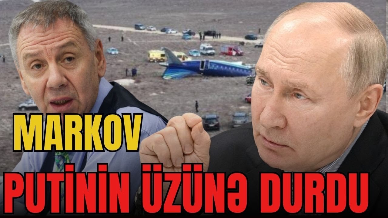 ŞOK: Markov Putinin ÜZÜNƏ durdu:“Təyyarəni biz vurmuşuq, ETİRAF elə!..”  - LAF TV