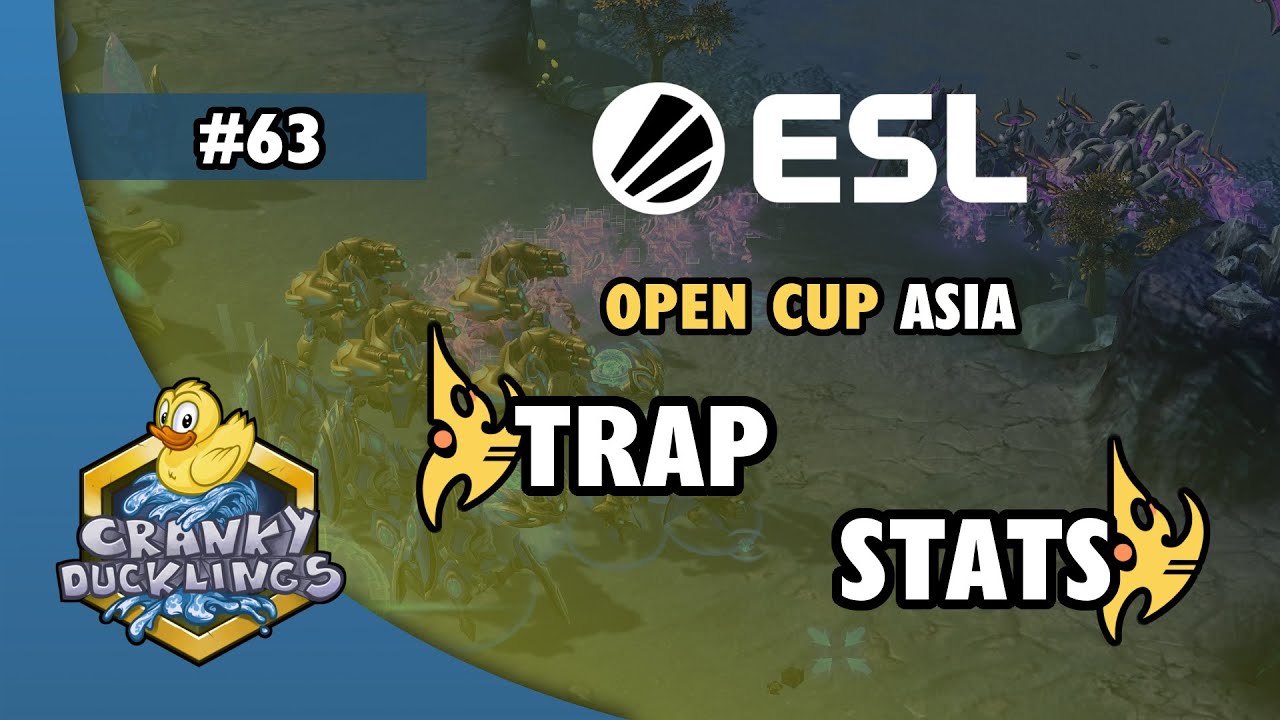 Trap vs Stats - PvP | ESL Open Cup #63 Asia | Weekly StarCraft 2 Tournament