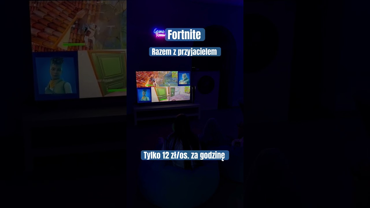 #fortnite z przyjacielem na jednym ekranie &ndash; Epicka zabawa w Anty Kawiarni! #playstation #katowice