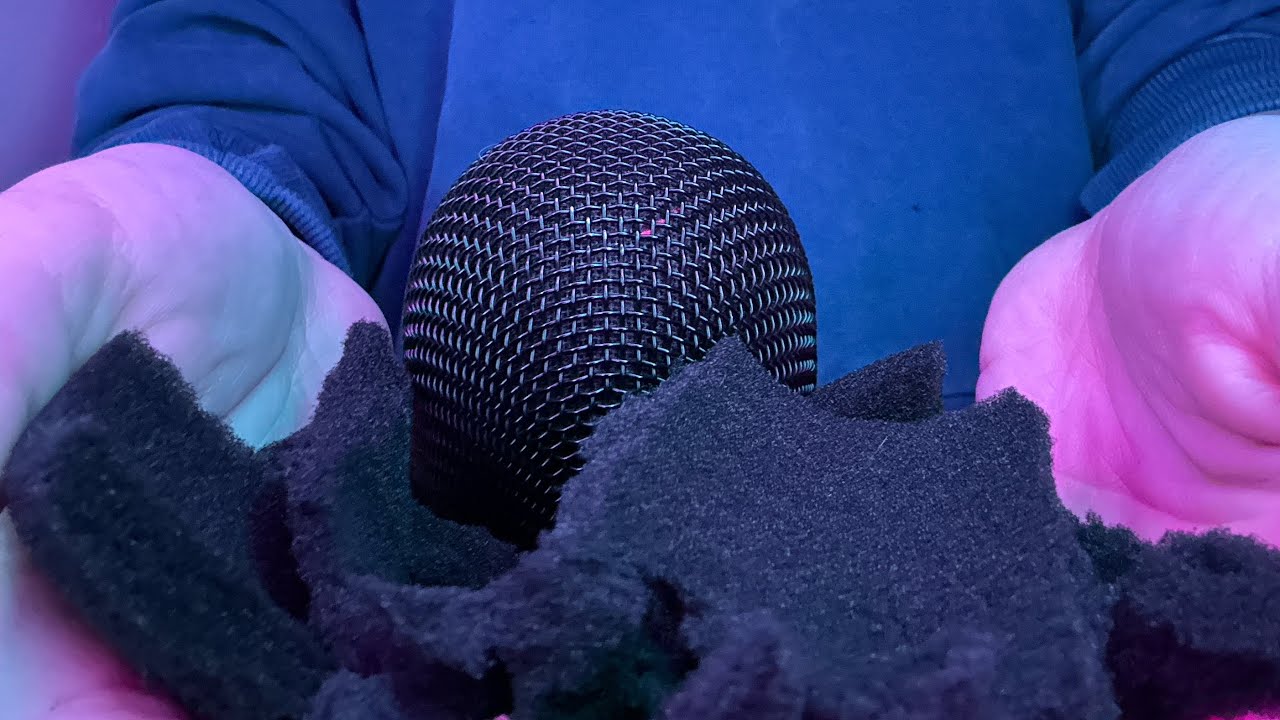 ASMR SPECIAL REQUEST Foam Mic Cover Destruction