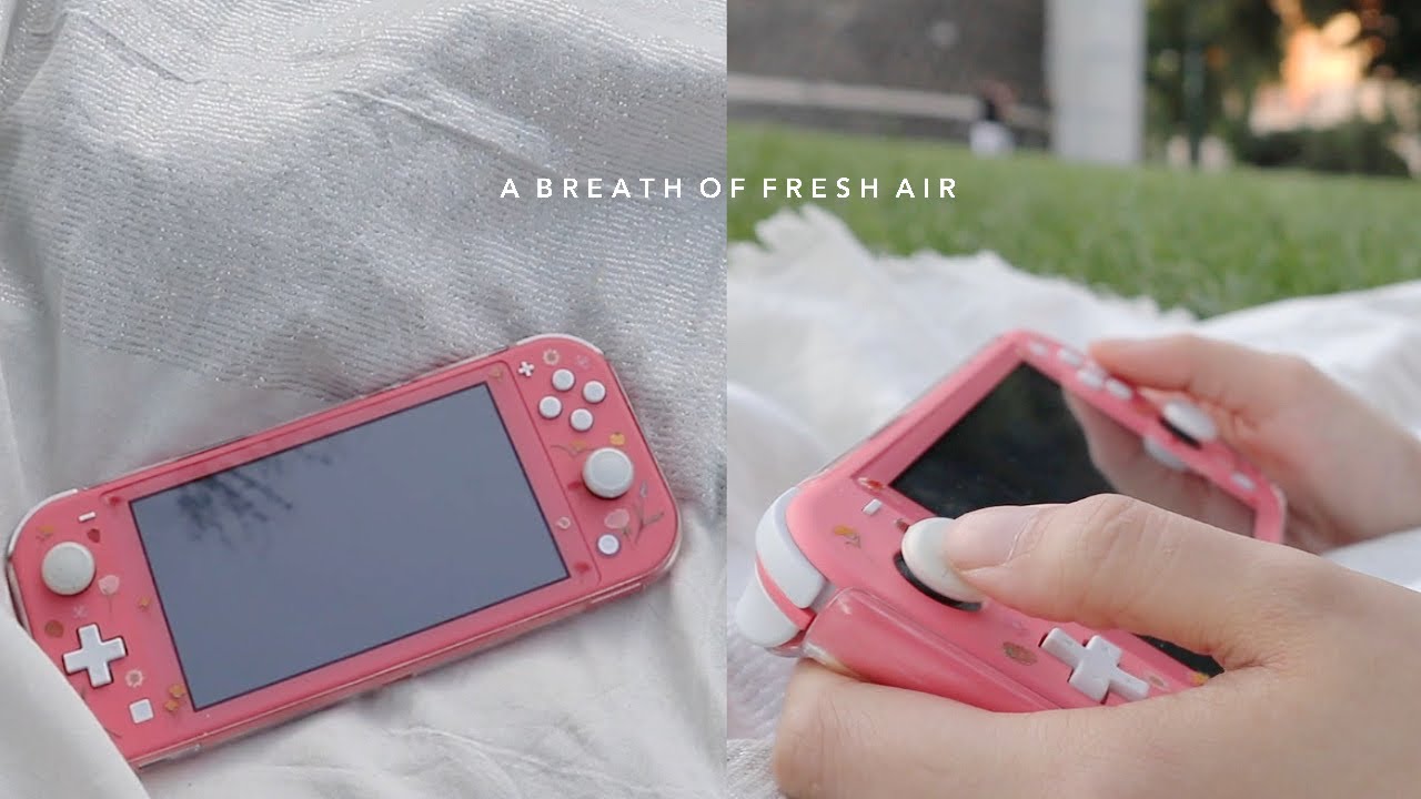 daily life with the nintendo switch lite  🌼 + precious moments on animal crossing 🍃