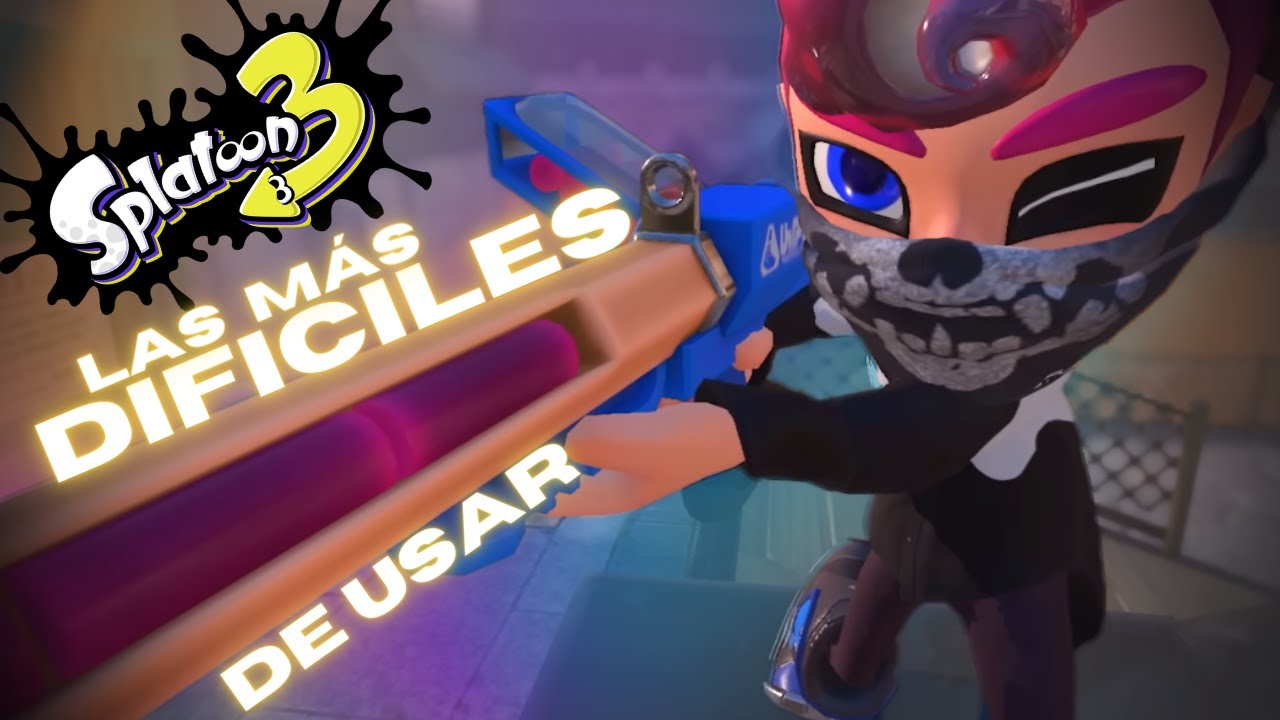 🔝Top 5: Las 🔫's M&Aacute;S dif&iacute;ciles de SPLATOON 3 📉 en 2022 | ZeroPlayContexto