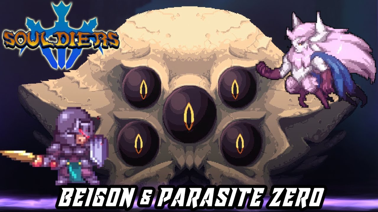 Souldiers - FINAL BOSS: Beigon and Parasite Zero [No Damage | No Sub-weapons | Warrior Mode]