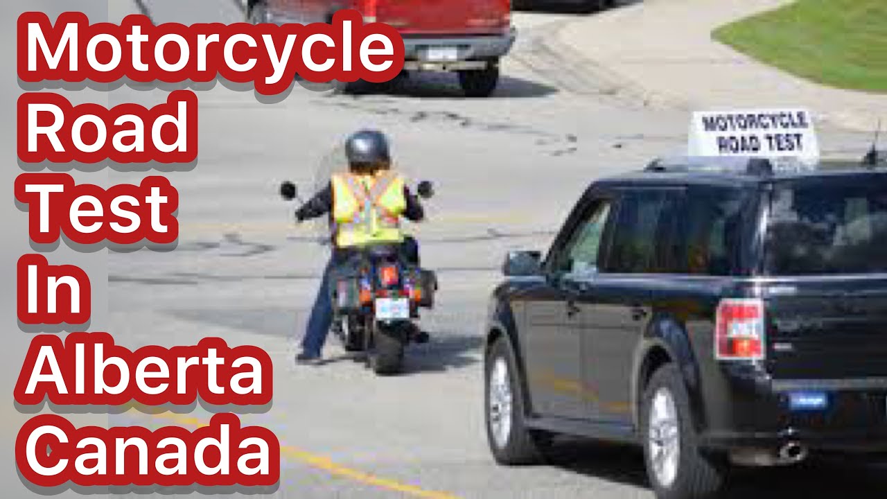 How Did I Pass Motorcycle Road Test Easily In Alberta, Canada? #motorcycle #rider
