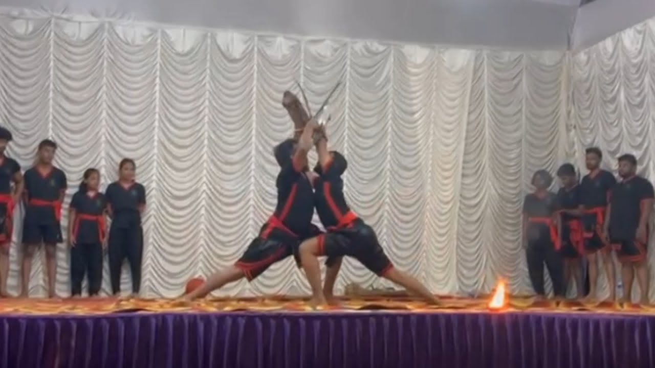 Kalarippayattu Program at Panmana, Thekkan Kodungalloor Temple