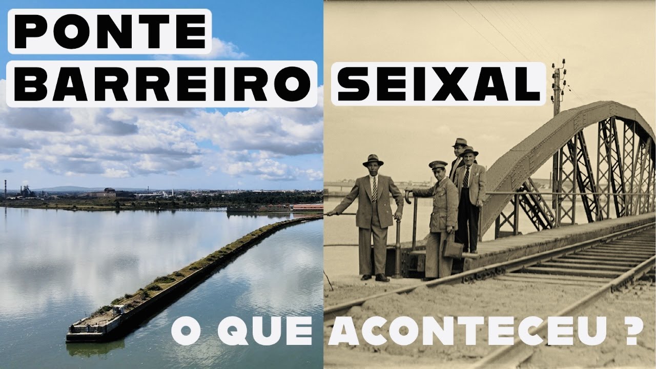 PONTE BARREIRO - SEIXAL - O que Aconteceu ? Fui ver o que resta com o Drone