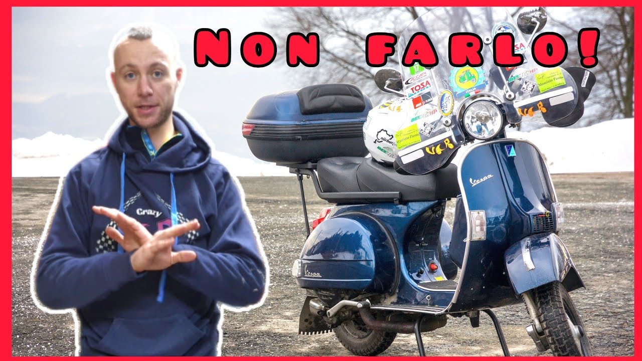10 ERRORI da NON FARE in VESPA!