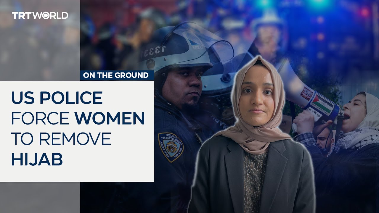 Muslim women forced to remove hijab by US police